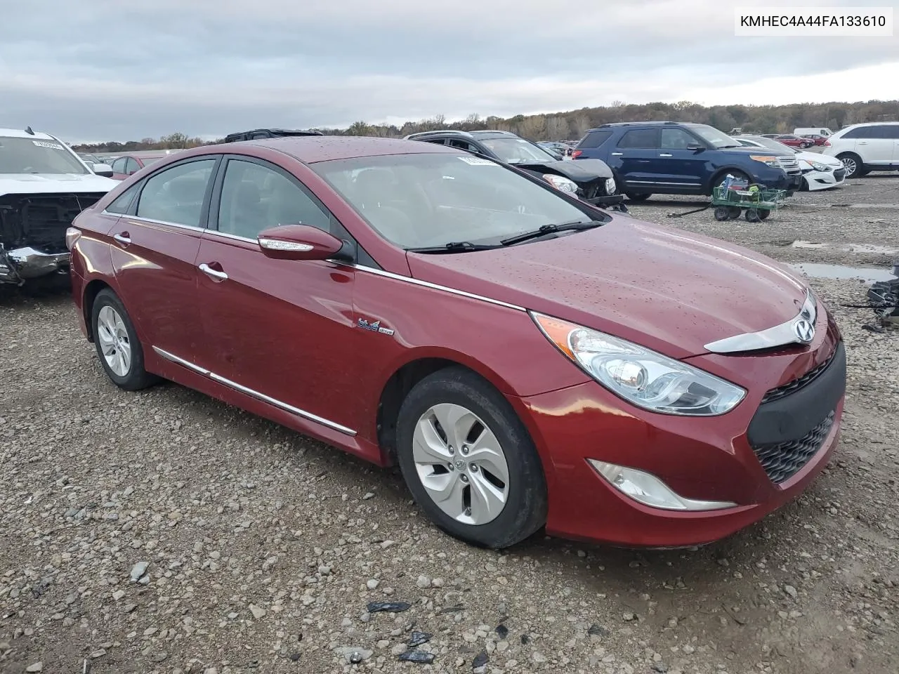 2015 Hyundai Sonata Hybrid VIN: KMHEC4A44FA133610 Lot: 78757774