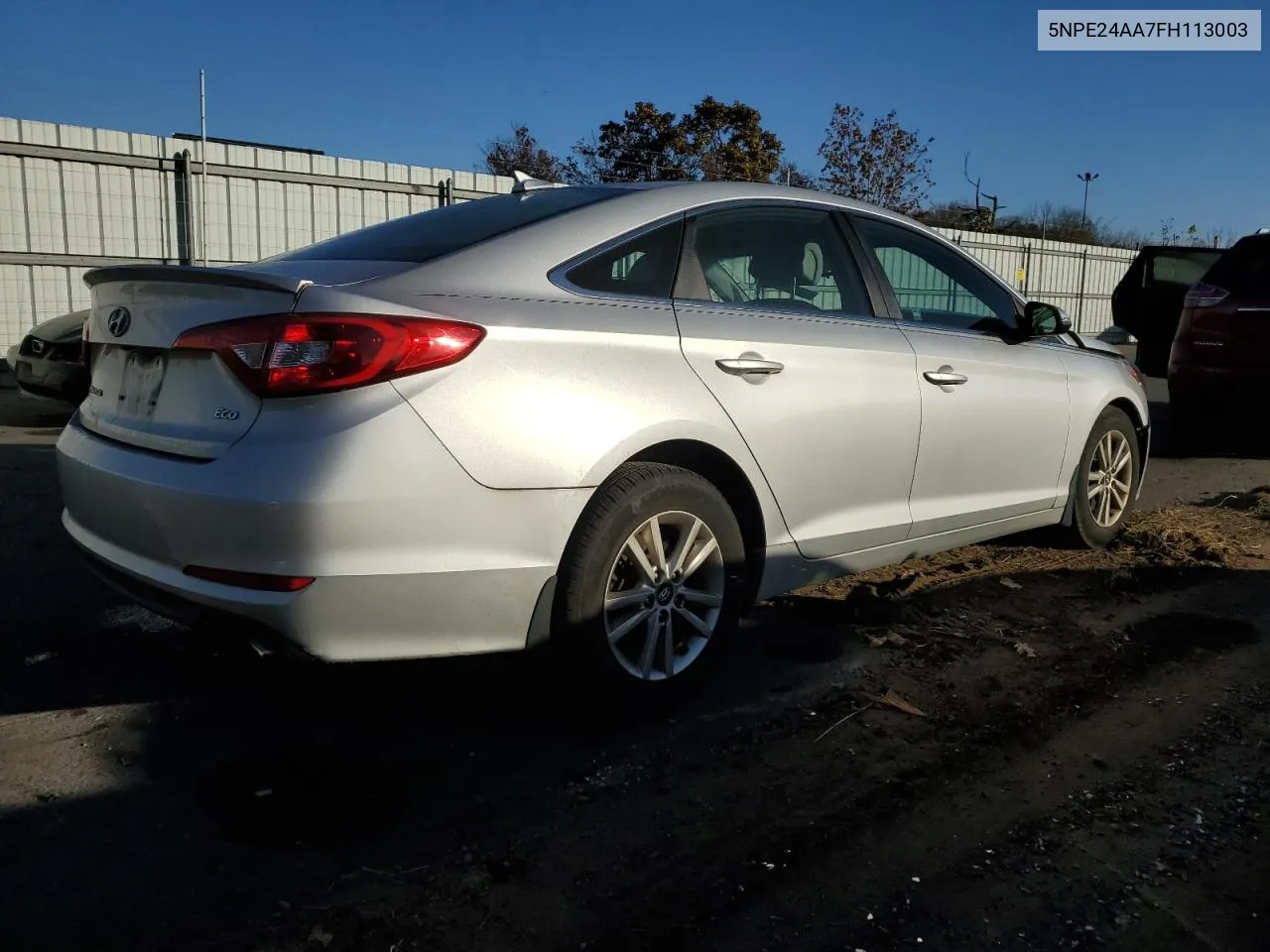 2015 Hyundai Sonata Eco VIN: 5NPE24AA7FH113003 Lot: 78831094