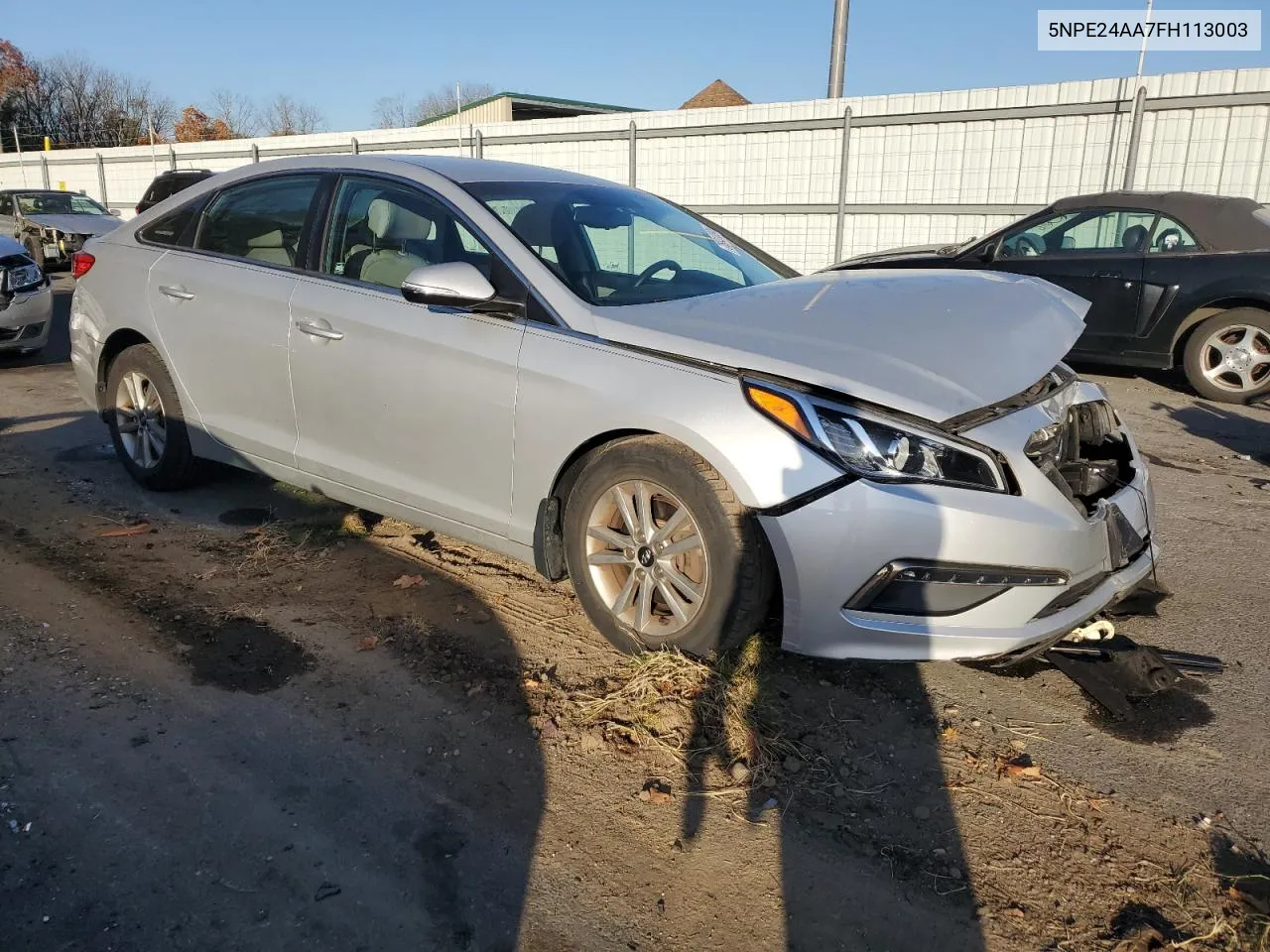 2015 Hyundai Sonata Eco VIN: 5NPE24AA7FH113003 Lot: 78831094