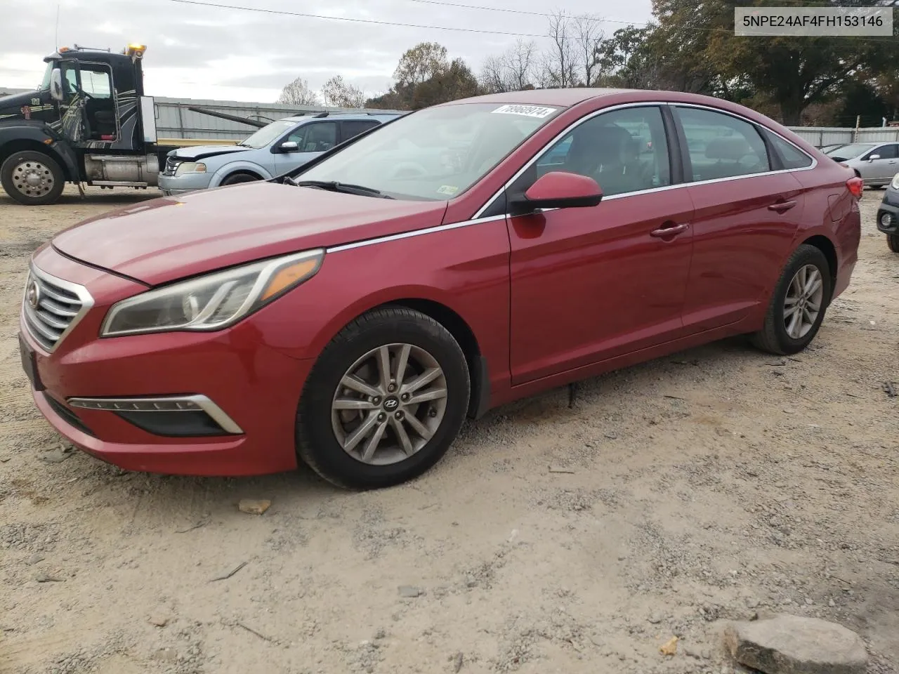 2015 Hyundai Sonata Se VIN: 5NPE24AF4FH153146 Lot: 78960974