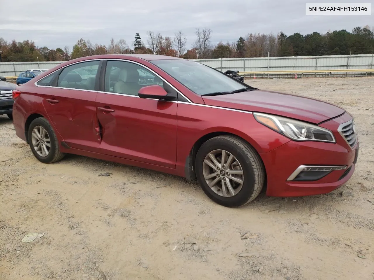 2015 Hyundai Sonata Se VIN: 5NPE24AF4FH153146 Lot: 78960974