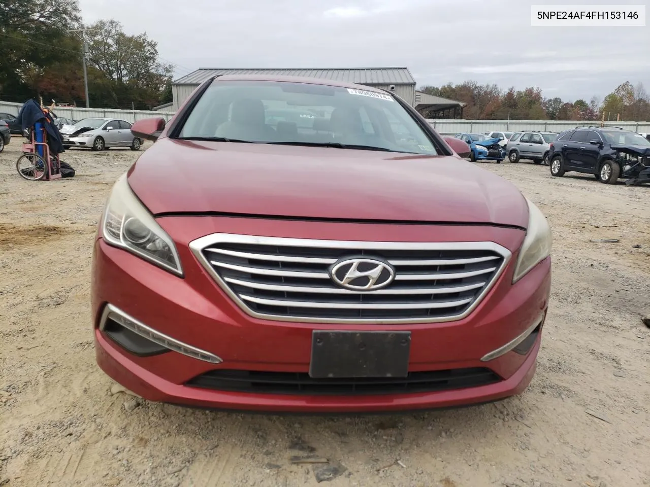 2015 Hyundai Sonata Se VIN: 5NPE24AF4FH153146 Lot: 78960974