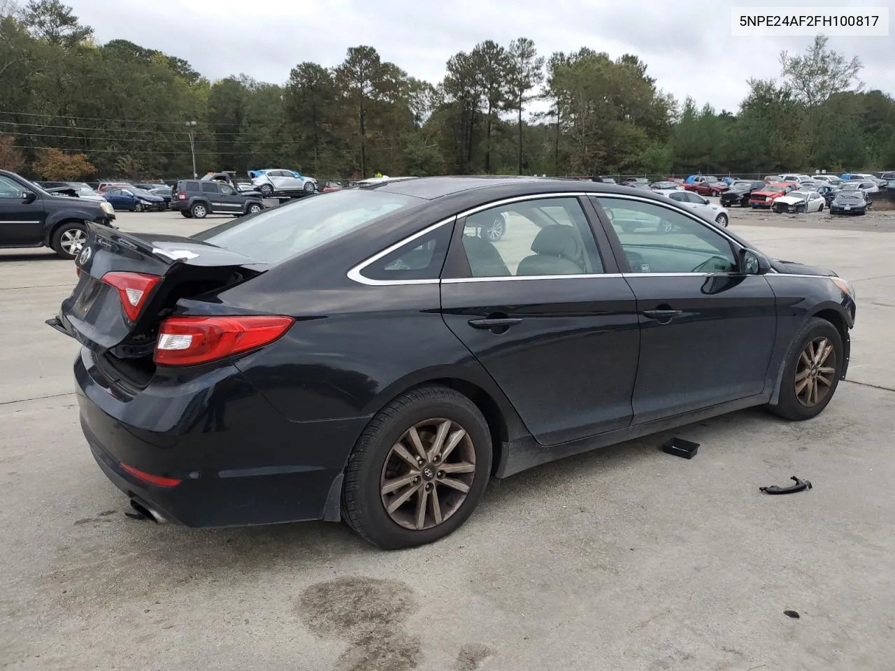 2015 Hyundai Sonata Se VIN: 5NPE24AF2FH100817 Lot: 79064354