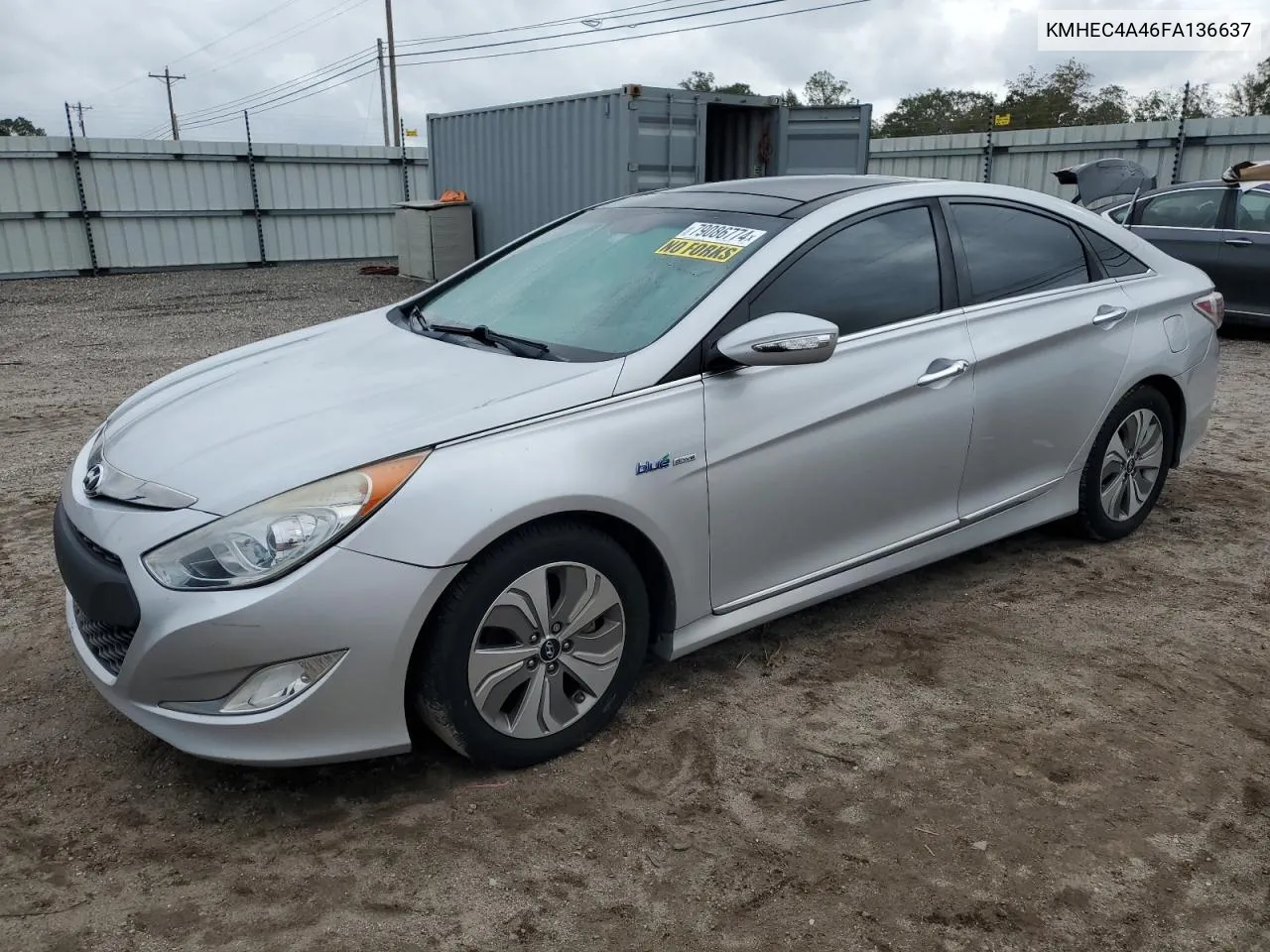 2015 Hyundai Sonata Hybrid VIN: KMHEC4A46FA136637 Lot: 79086774