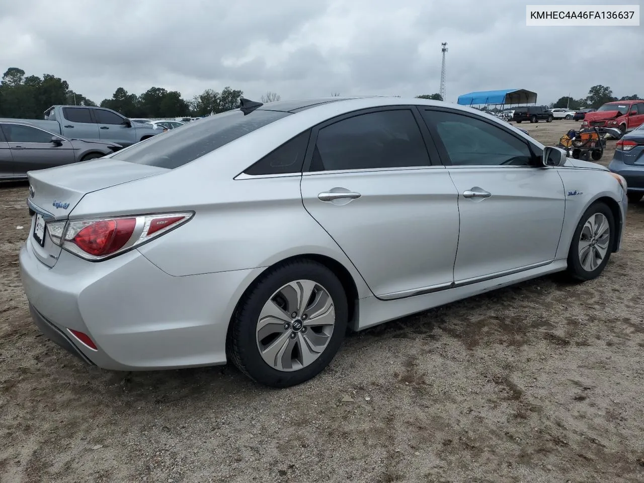 2015 Hyundai Sonata Hybrid VIN: KMHEC4A46FA136637 Lot: 79086774