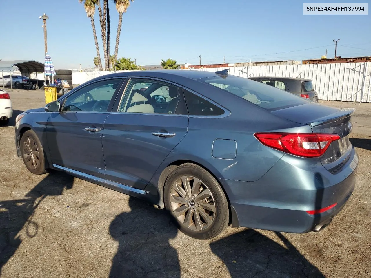 2015 Hyundai Sonata Sport VIN: 5NPE34AF4FH137994 Lot: 79164204