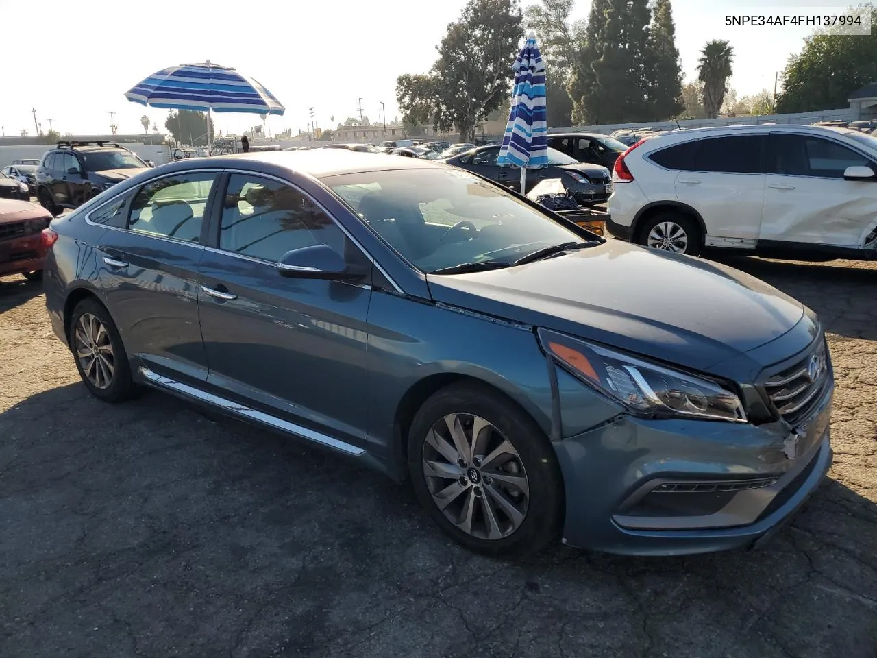 2015 Hyundai Sonata Sport VIN: 5NPE34AF4FH137994 Lot: 79164204