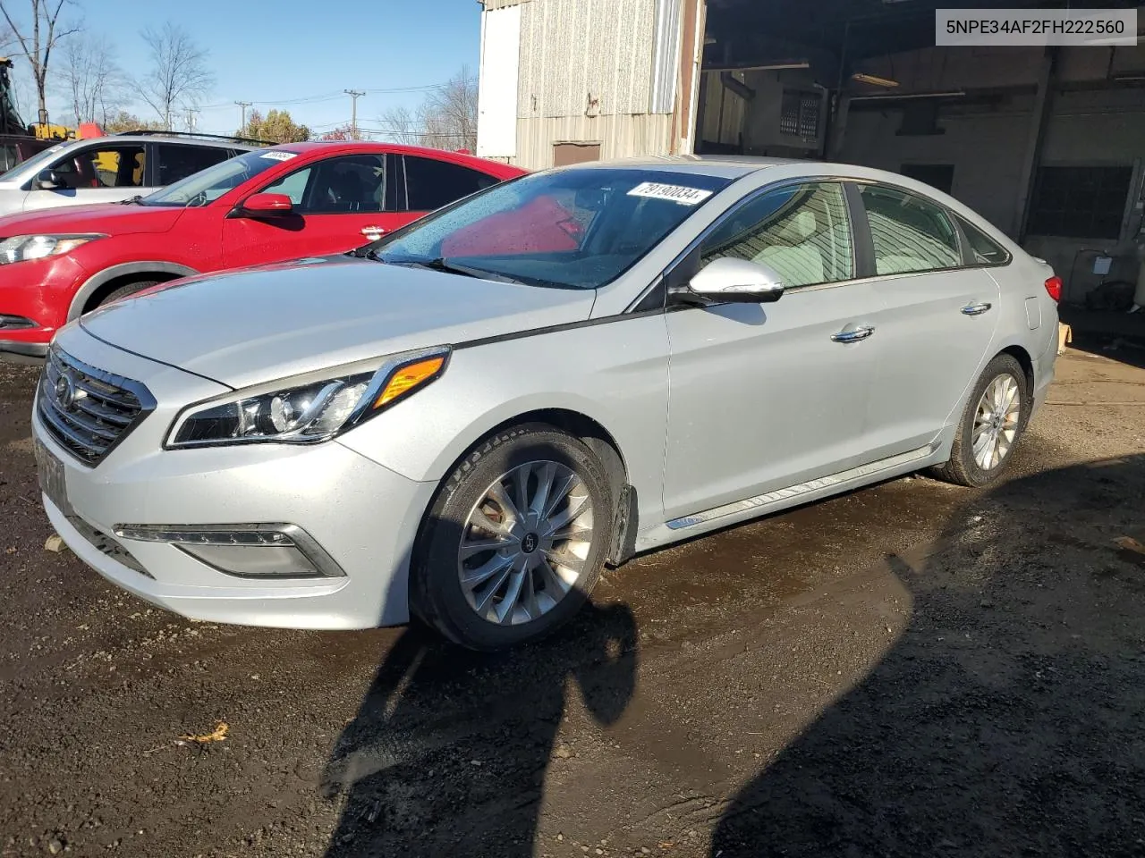 2015 Hyundai Sonata Sport VIN: 5NPE34AF2FH222560 Lot: 79190034