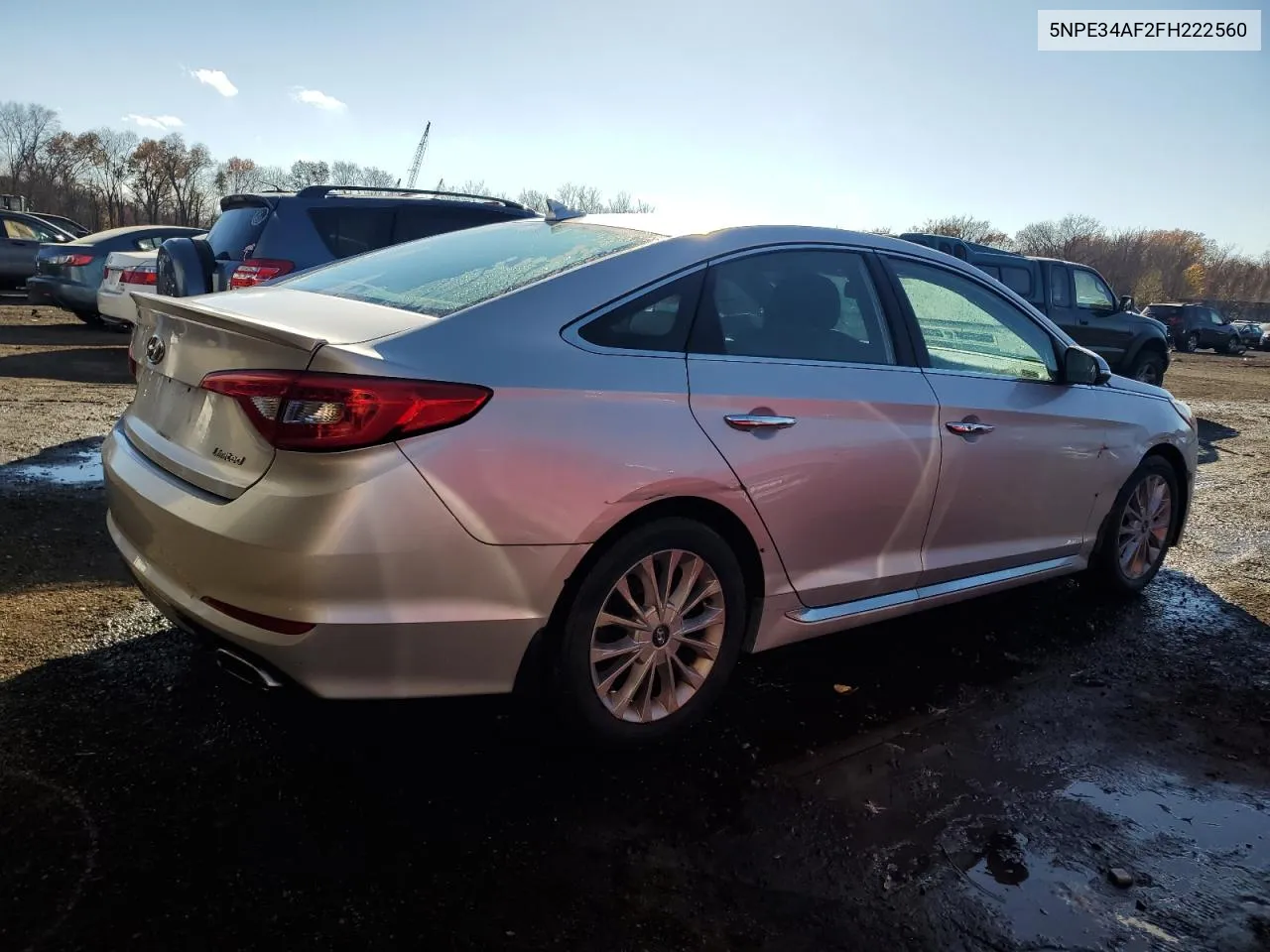 2015 Hyundai Sonata Sport VIN: 5NPE34AF2FH222560 Lot: 79190034