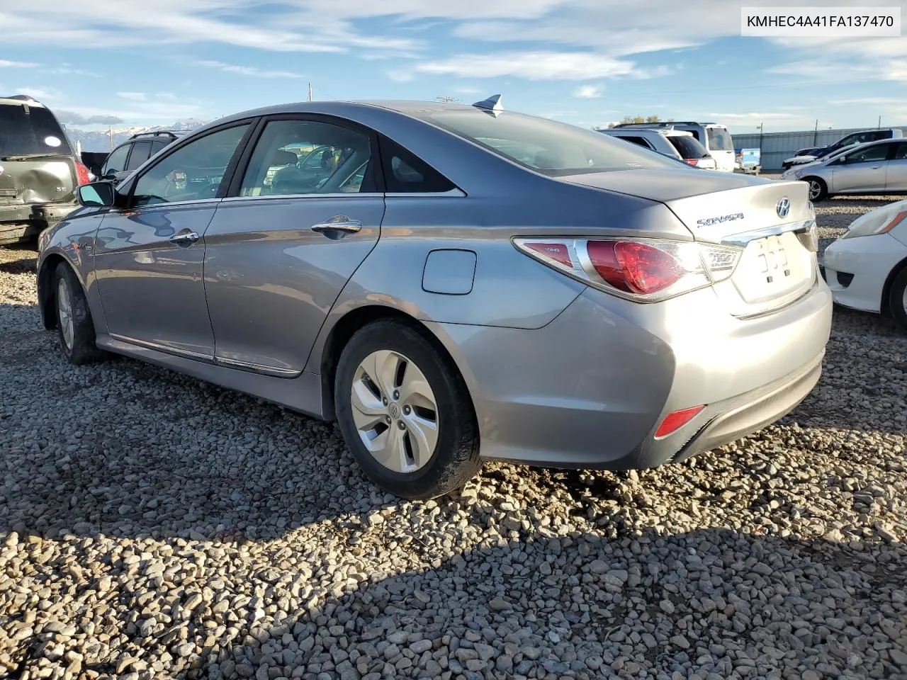 2015 Hyundai Sonata Hybrid VIN: KMHEC4A41FA137470 Lot: 79281214