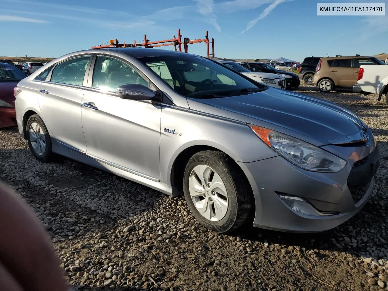 2015 Hyundai Sonata Hybrid VIN: KMHEC4A41FA137470 Lot: 79281214