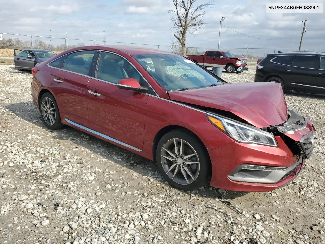 2015 Hyundai Sonata Sport VIN: 5NPE34AB0FH083901 Lot: 79281954