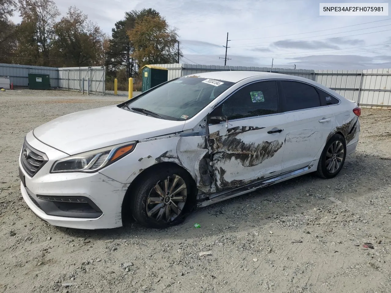 2015 Hyundai Sonata Sport VIN: 5NPE34AF2FH075981 Lot: 79334184