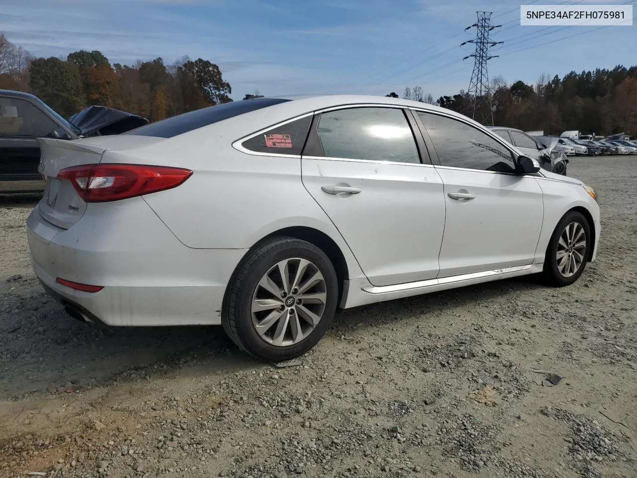 2015 Hyundai Sonata Sport VIN: 5NPE34AF2FH075981 Lot: 79334184