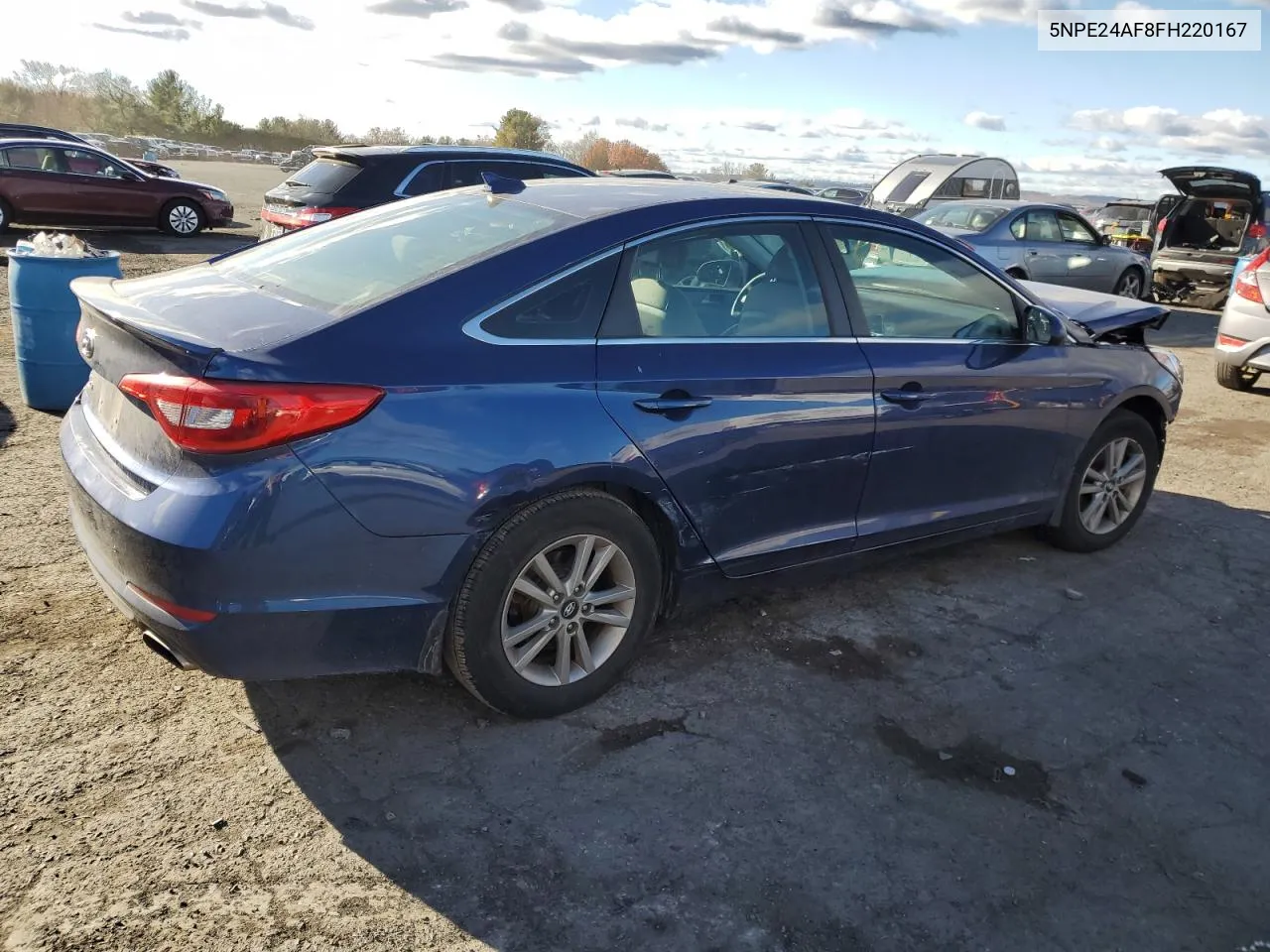 2015 Hyundai Sonata Se VIN: 5NPE24AF8FH220167 Lot: 79358944