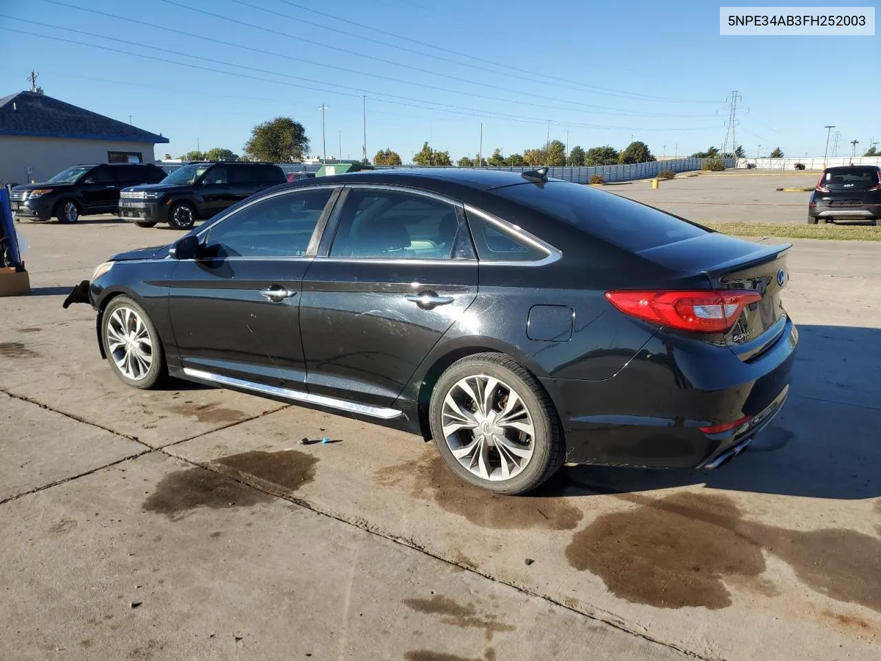 2015 Hyundai Sonata Sport VIN: 5NPE34AB3FH252003 Lot: 79568874