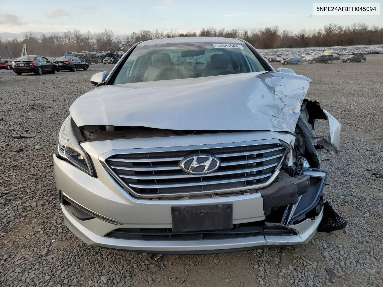 2015 Hyundai Sonata Se VIN: 5NPE24AF8FH045094 Lot: 79581944