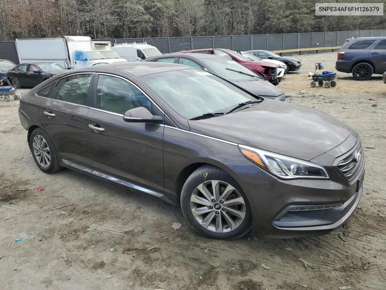 2015 Hyundai Sonata Sport VIN: 5NPE34AF6FH126379 Lot: 79629214