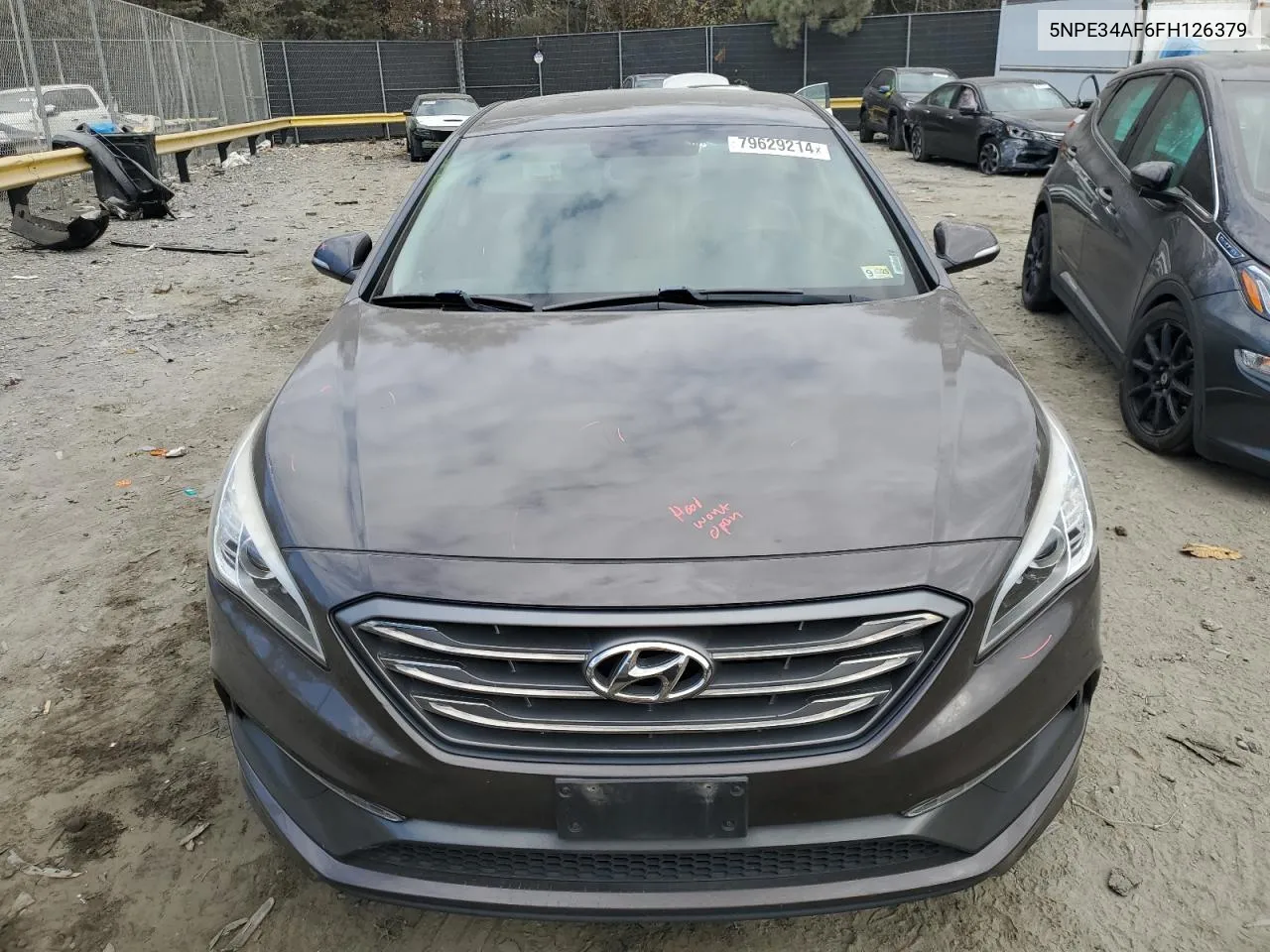 2015 Hyundai Sonata Sport VIN: 5NPE34AF6FH126379 Lot: 79629214