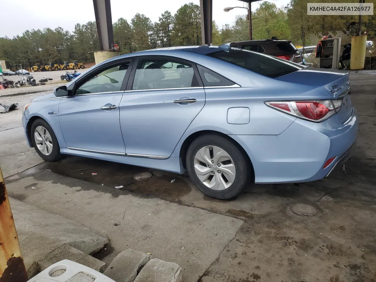 2015 Hyundai Sonata Hybrid VIN: KMHEC4A42FA126977 Lot: 79810204