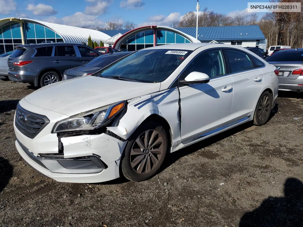 2015 Hyundai Sonata Sport VIN: 5NPE34AF8FH028311 Lot: 79986864