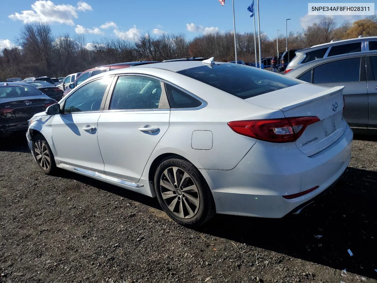 2015 Hyundai Sonata Sport VIN: 5NPE34AF8FH028311 Lot: 79986864