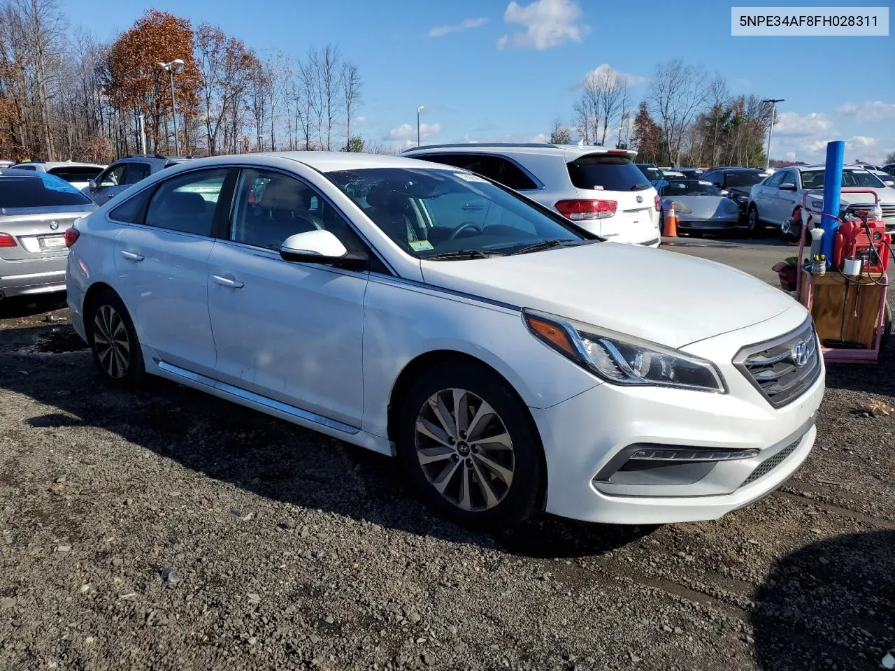 2015 Hyundai Sonata Sport VIN: 5NPE34AF8FH028311 Lot: 79986864