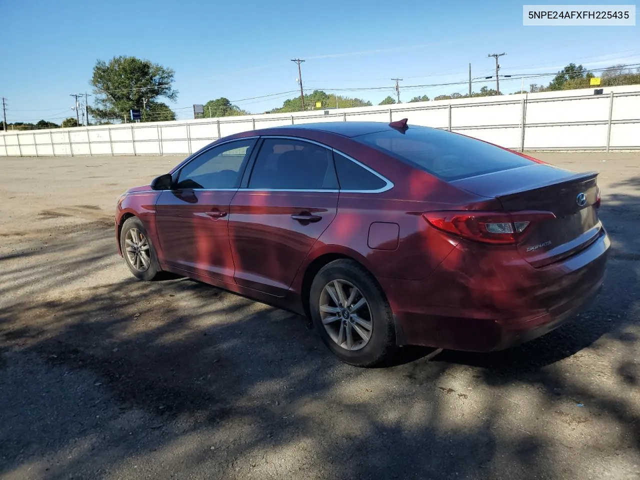 2015 Hyundai Sonata Se VIN: 5NPE24AFXFH225435 Lot: 80079384