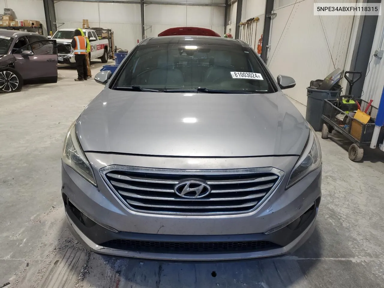 2015 Hyundai Sonata Sport VIN: 5NPE34ABXFH118315 Lot: 81003024