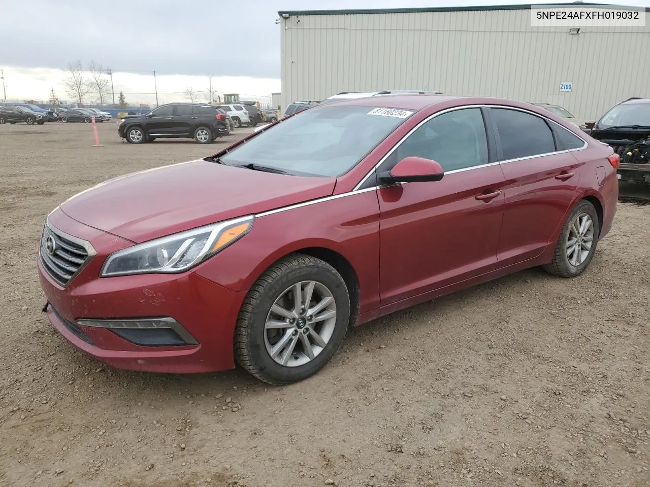 2015 Hyundai Sonata Se VIN: 5NPE24AFXFH019032 Lot: 81160234