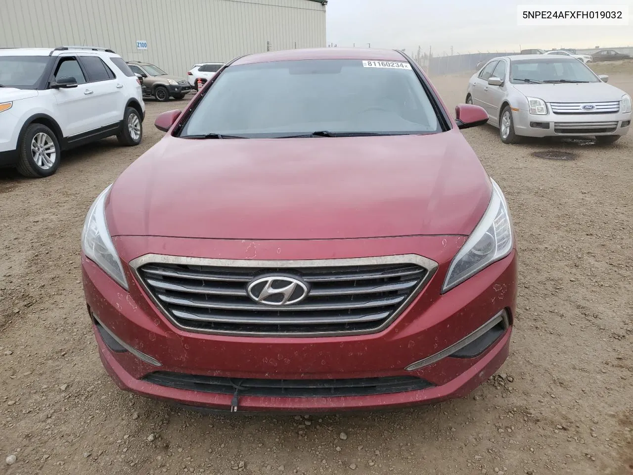 2015 Hyundai Sonata Se VIN: 5NPE24AFXFH019032 Lot: 81160234