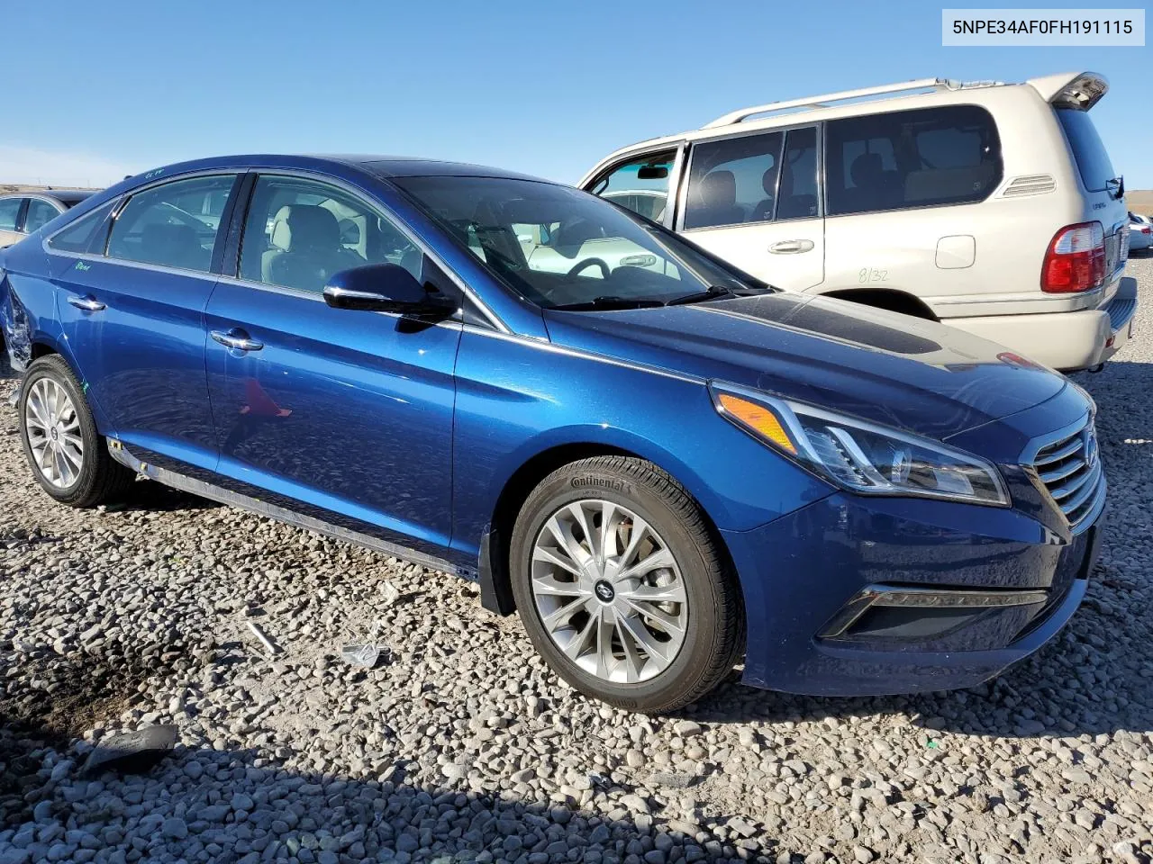 2015 Hyundai Sonata Sport VIN: 5NPE34AF0FH191115 Lot: 81292624