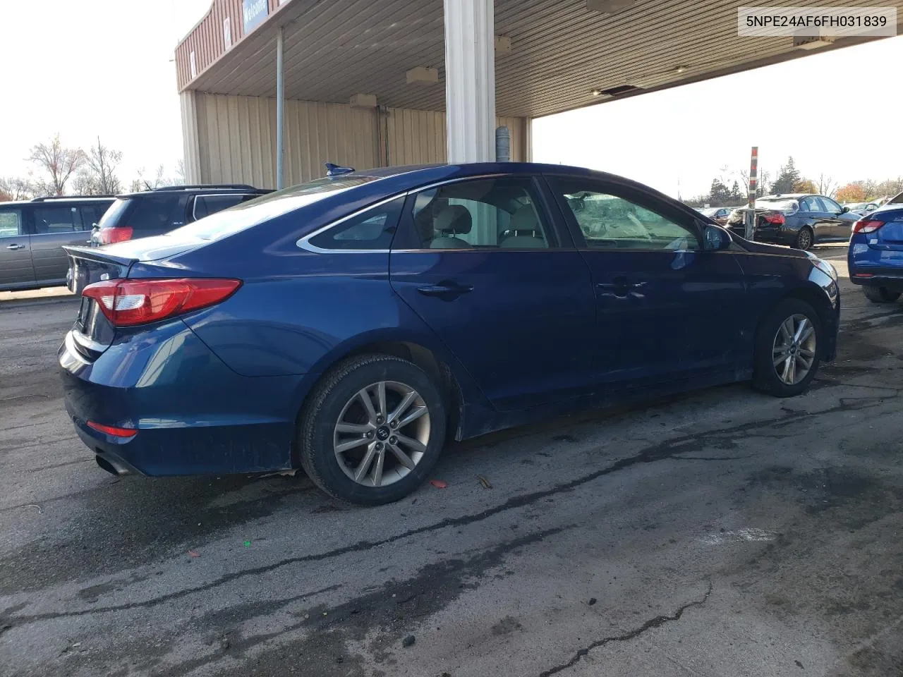 2015 Hyundai Sonata Se VIN: 5NPE24AF6FH031839 Lot: 81619054