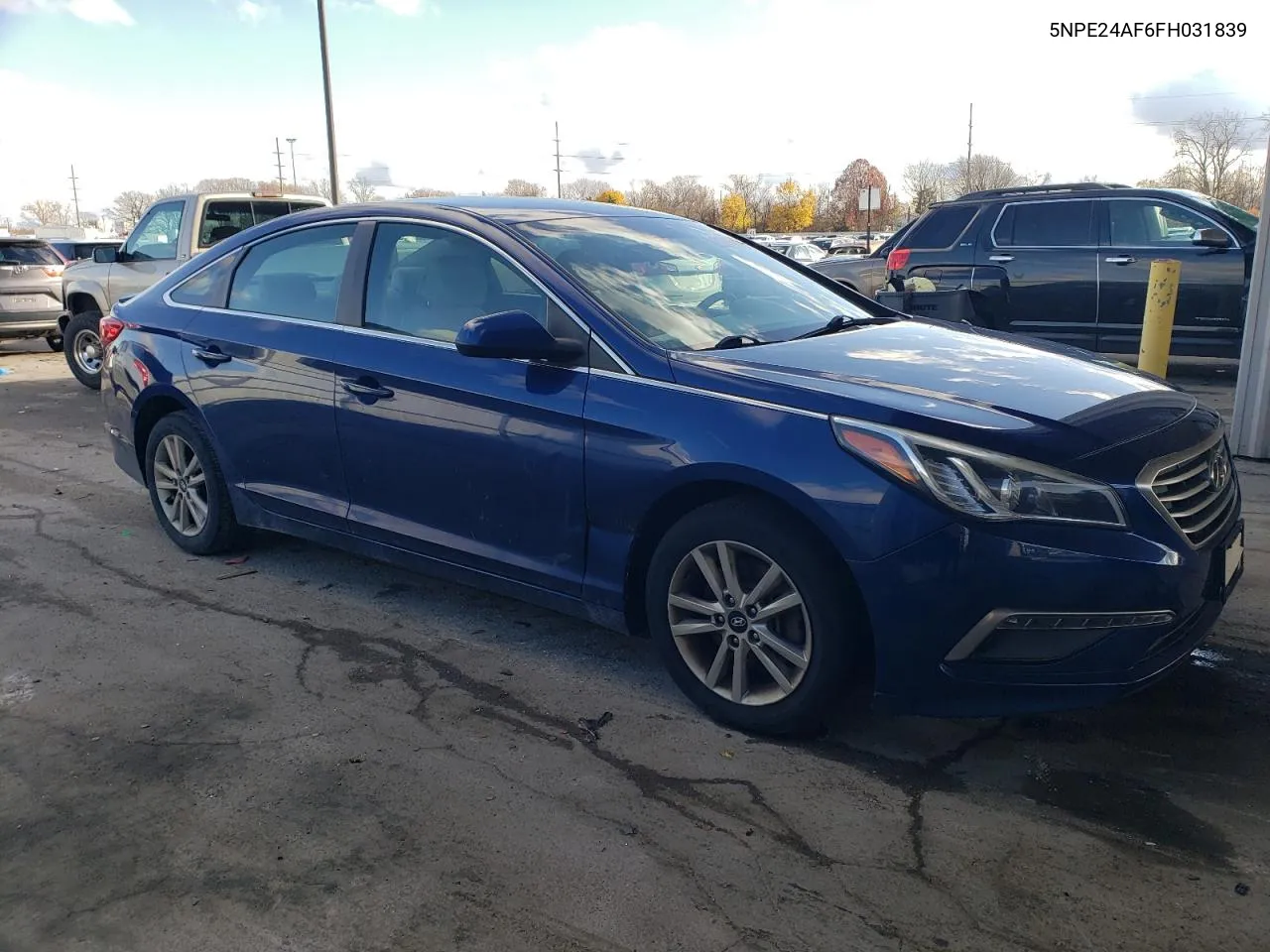 2015 Hyundai Sonata Se VIN: 5NPE24AF6FH031839 Lot: 81619054