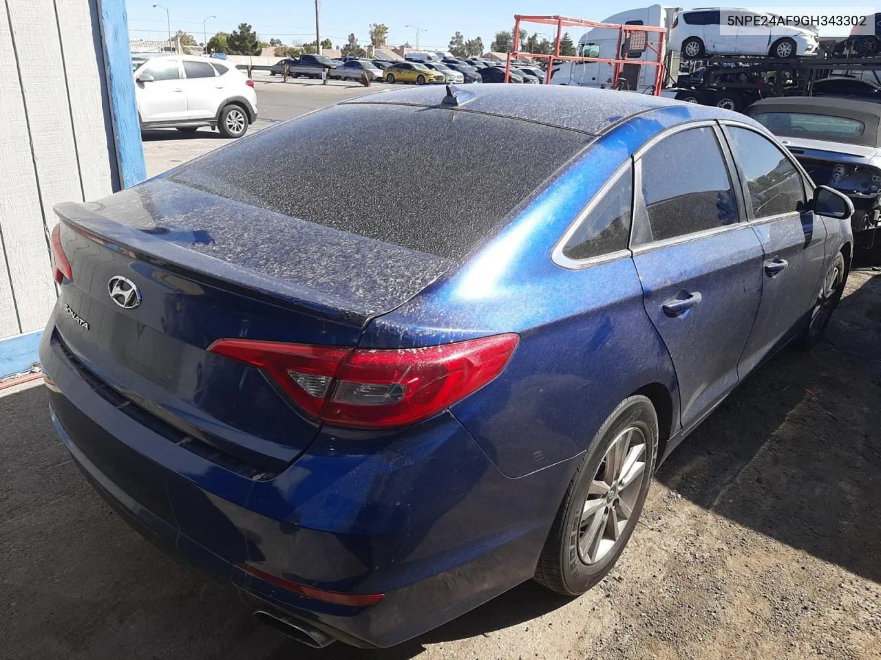 2016 Hyundai Sonata Se VIN: 5NPE24AF9GH343302 Lot: 46233974