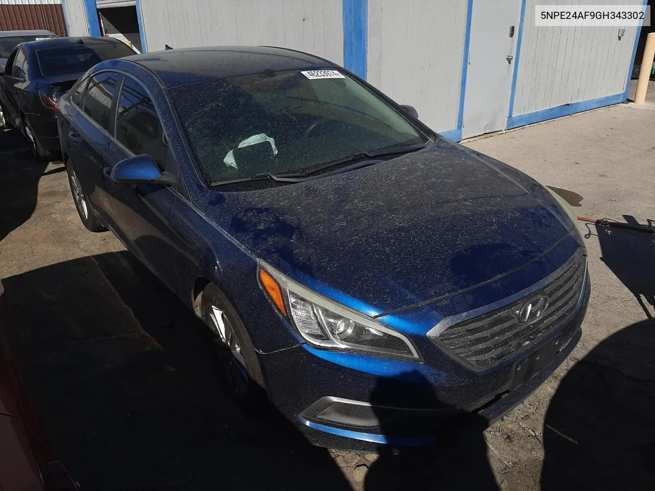 2016 Hyundai Sonata Se VIN: 5NPE24AF9GH343302 Lot: 46233974