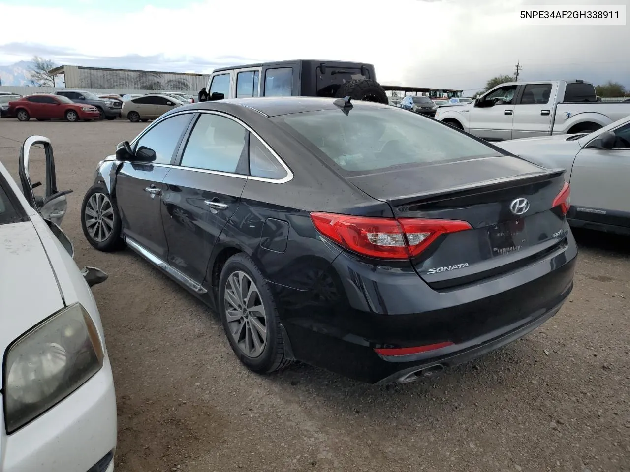 2016 Hyundai Sonata Sport VIN: 5NPE34AF2GH338911 Lot: 48232324