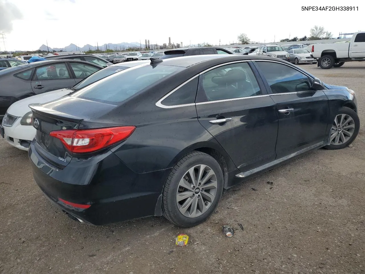 2016 Hyundai Sonata Sport VIN: 5NPE34AF2GH338911 Lot: 48232324