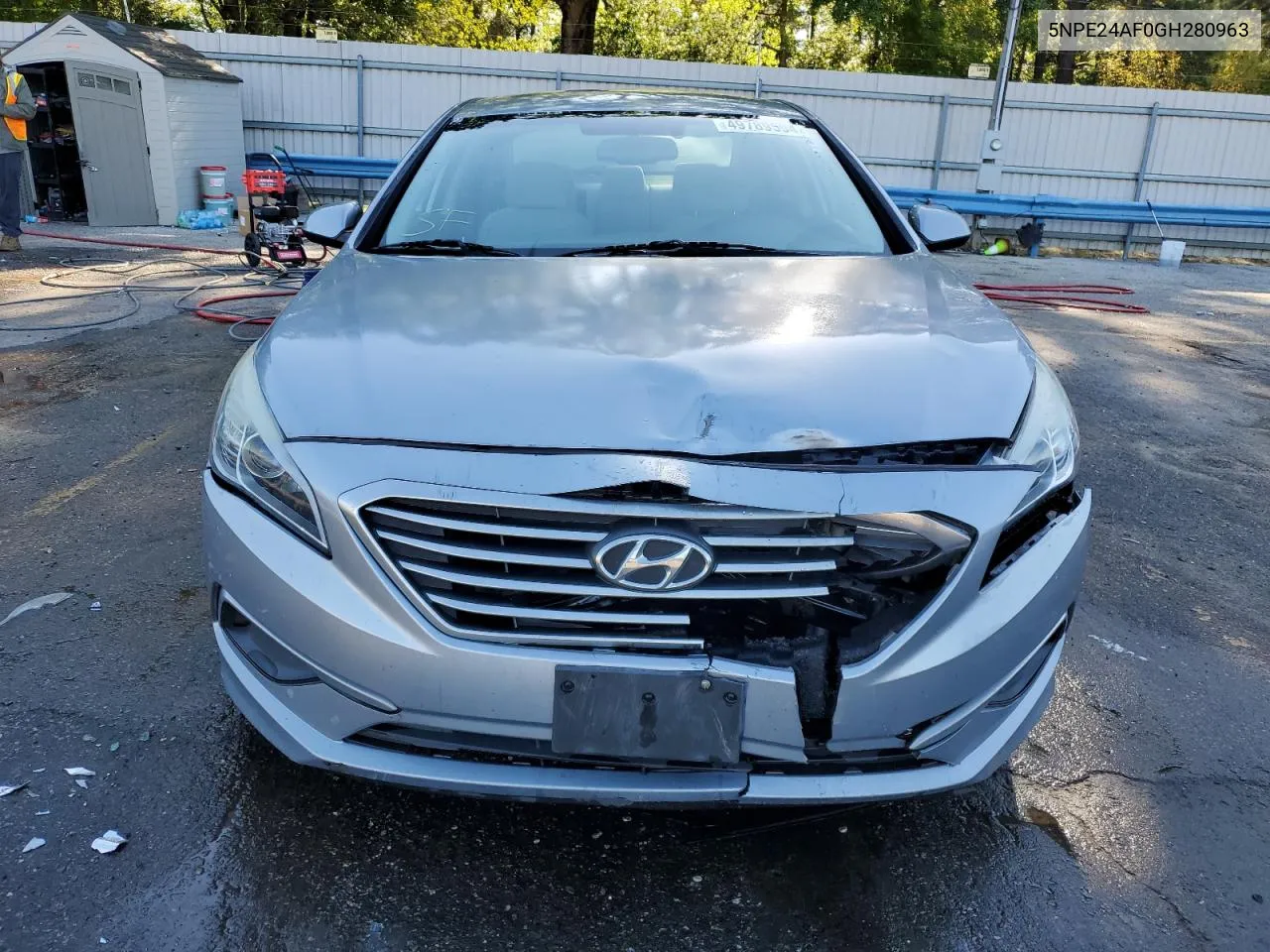 2016 Hyundai Sonata Se VIN: 5NPE24AF0GH280963 Lot: 49789594