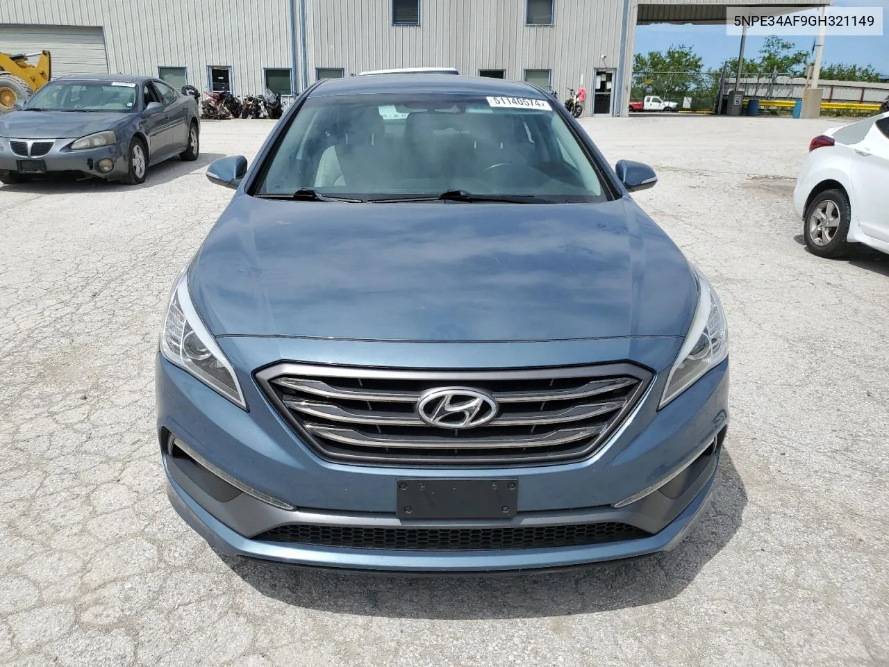 2016 Hyundai Sonata Sport VIN: 5NPE34AF9GH321149 Lot: 51140574