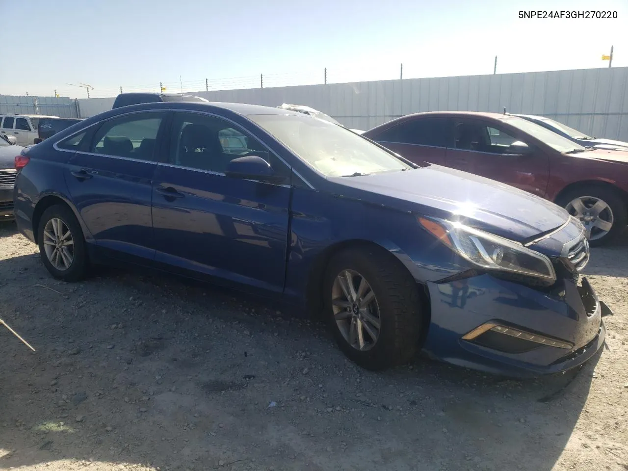 5NPE24AF3GH270220 2016 Hyundai Sonata Se