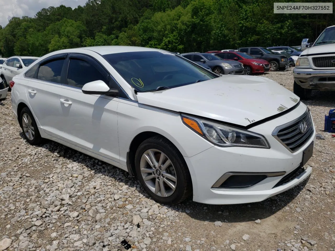 2016 Hyundai Sonata Se VIN: 5NPE24AF7GH327552 Lot: 52090103