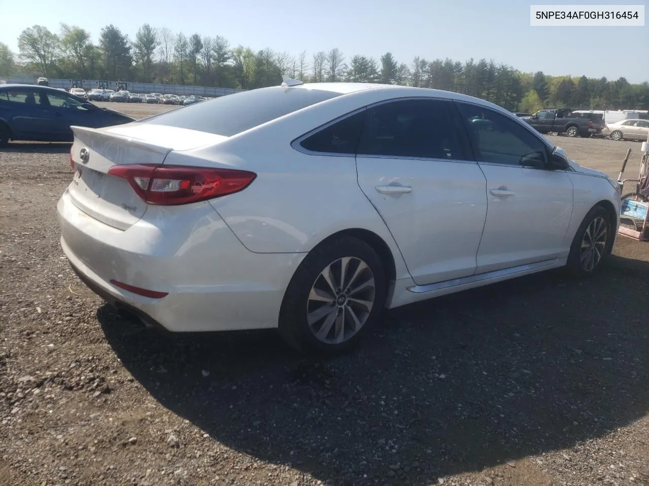 2016 Hyundai Sonata Sport VIN: 5NPE34AF0GH316454 Lot: 52587354