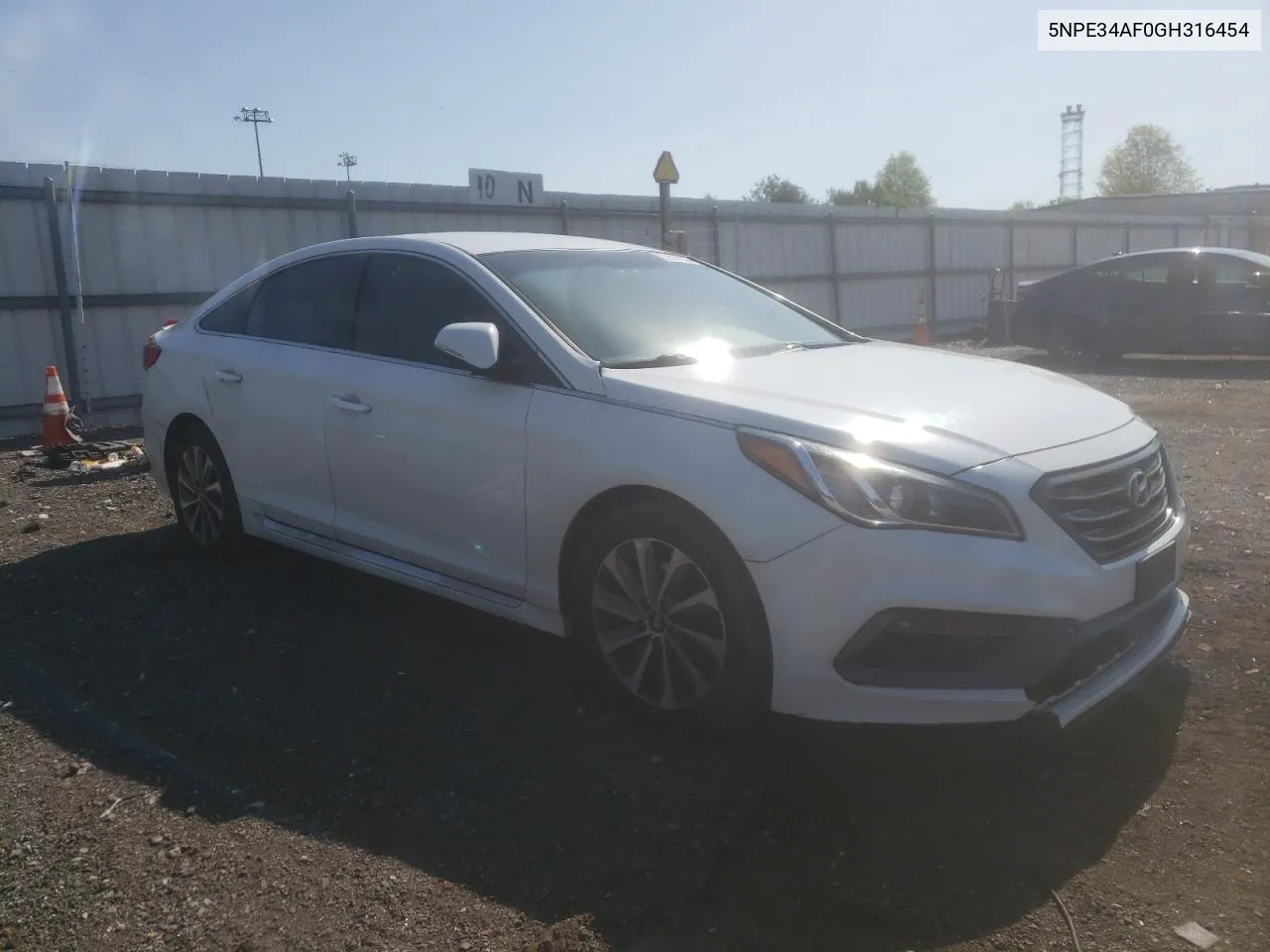 2016 Hyundai Sonata Sport VIN: 5NPE34AF0GH316454 Lot: 52587354