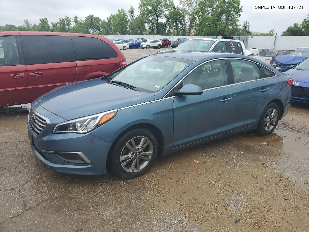 5NPE24AF8GH407121 2016 Hyundai Sonata Se