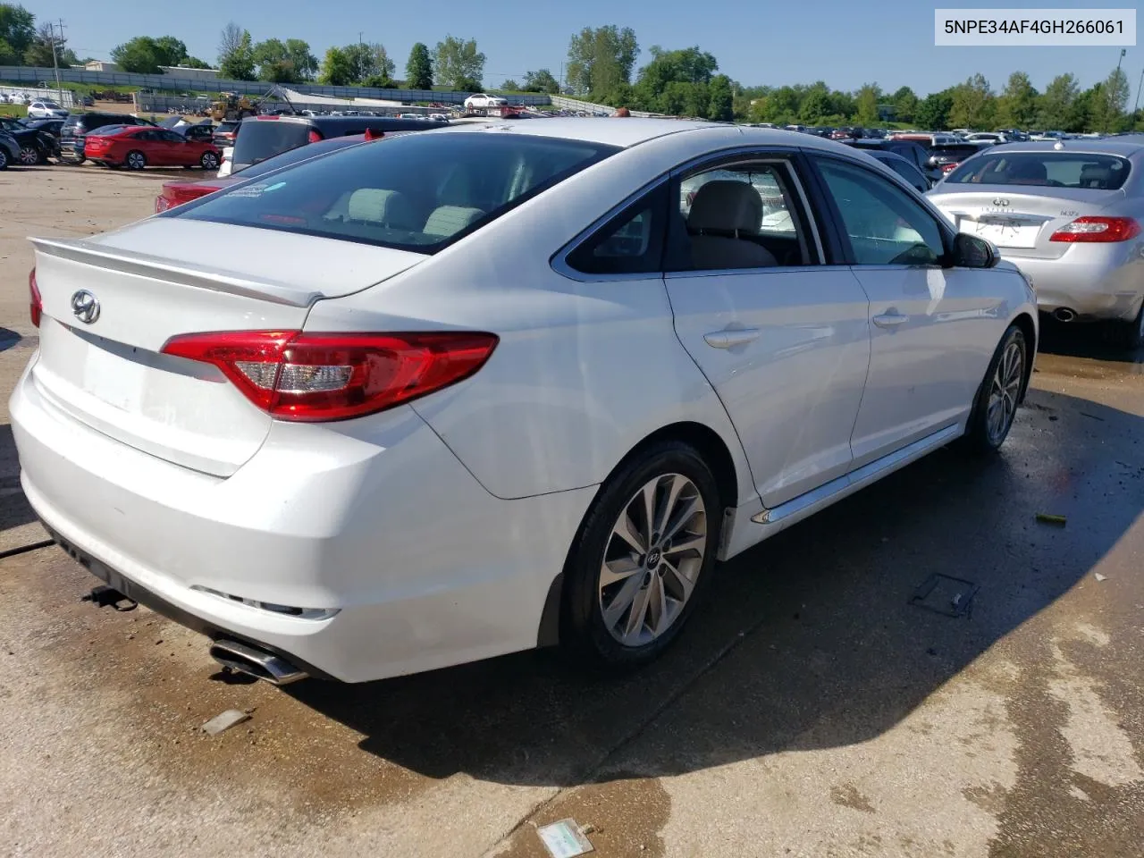 2016 Hyundai Sonata Sport VIN: 5NPE34AF4GH266061 Lot: 53397844