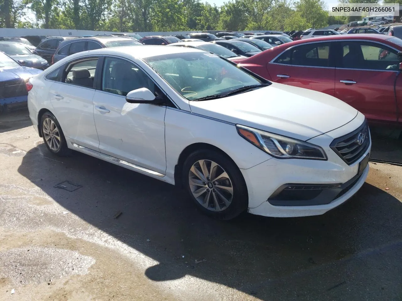 2016 Hyundai Sonata Sport VIN: 5NPE34AF4GH266061 Lot: 53397844