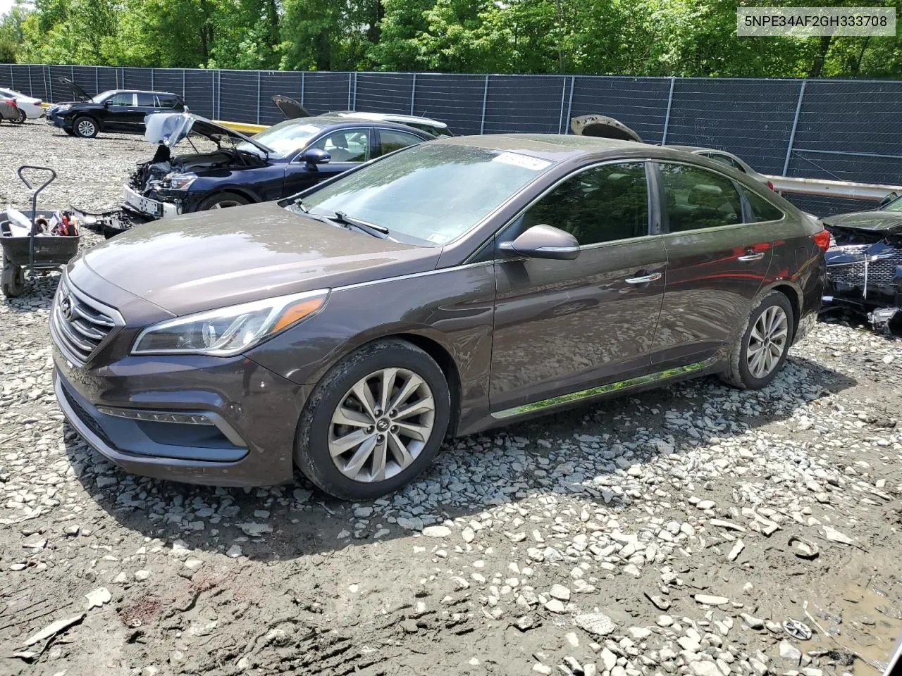 5NPE34AF2GH333708 2016 Hyundai Sonata Sport