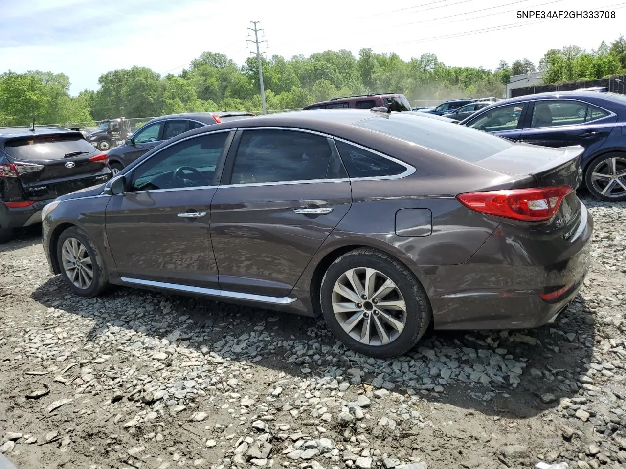 2016 Hyundai Sonata Sport VIN: 5NPE34AF2GH333708 Lot: 53470074