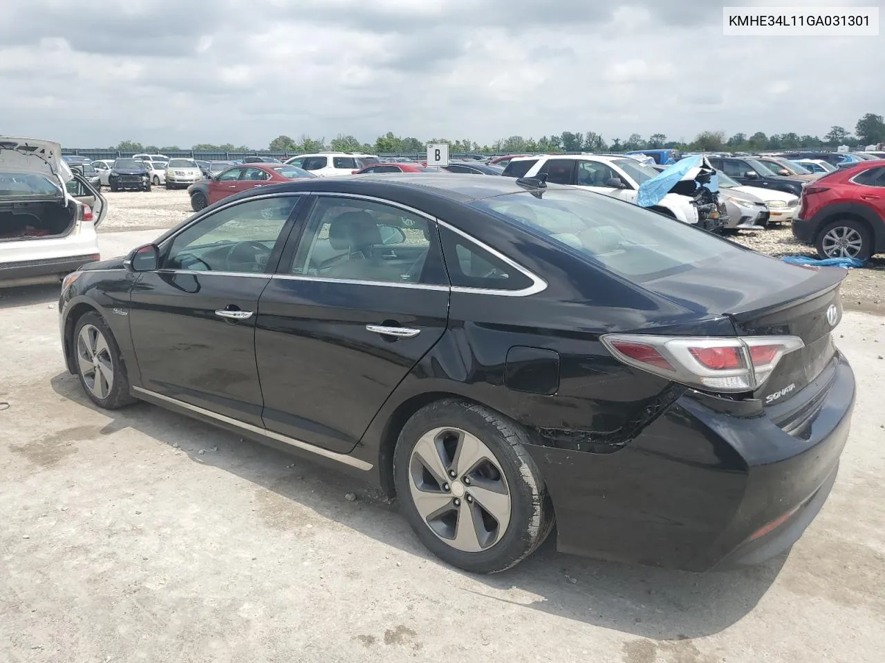 KMHE34L11GA031301 2016 Hyundai Sonata Hybrid